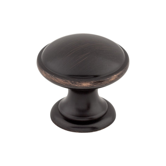 TOP KNOBS M1583 Rounded 1 1/4" Diameter Round Knob - Tuscan Bronze