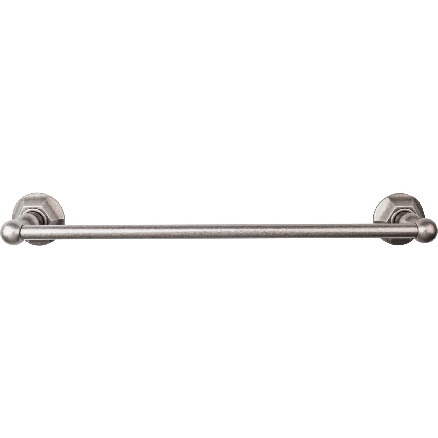 TOP KNOBS ED6APB TOP BATH (R) Edwardian Bath Single 20 1/2" Wall Mounted Towel Bar - Antique Pewter