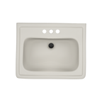TOTO LPT532.4N#12 Promenade 24" X 19-1/4" Rectangular Pedestal Bathroom Sink For 4 Inch Center Faucets - Sedona Beige