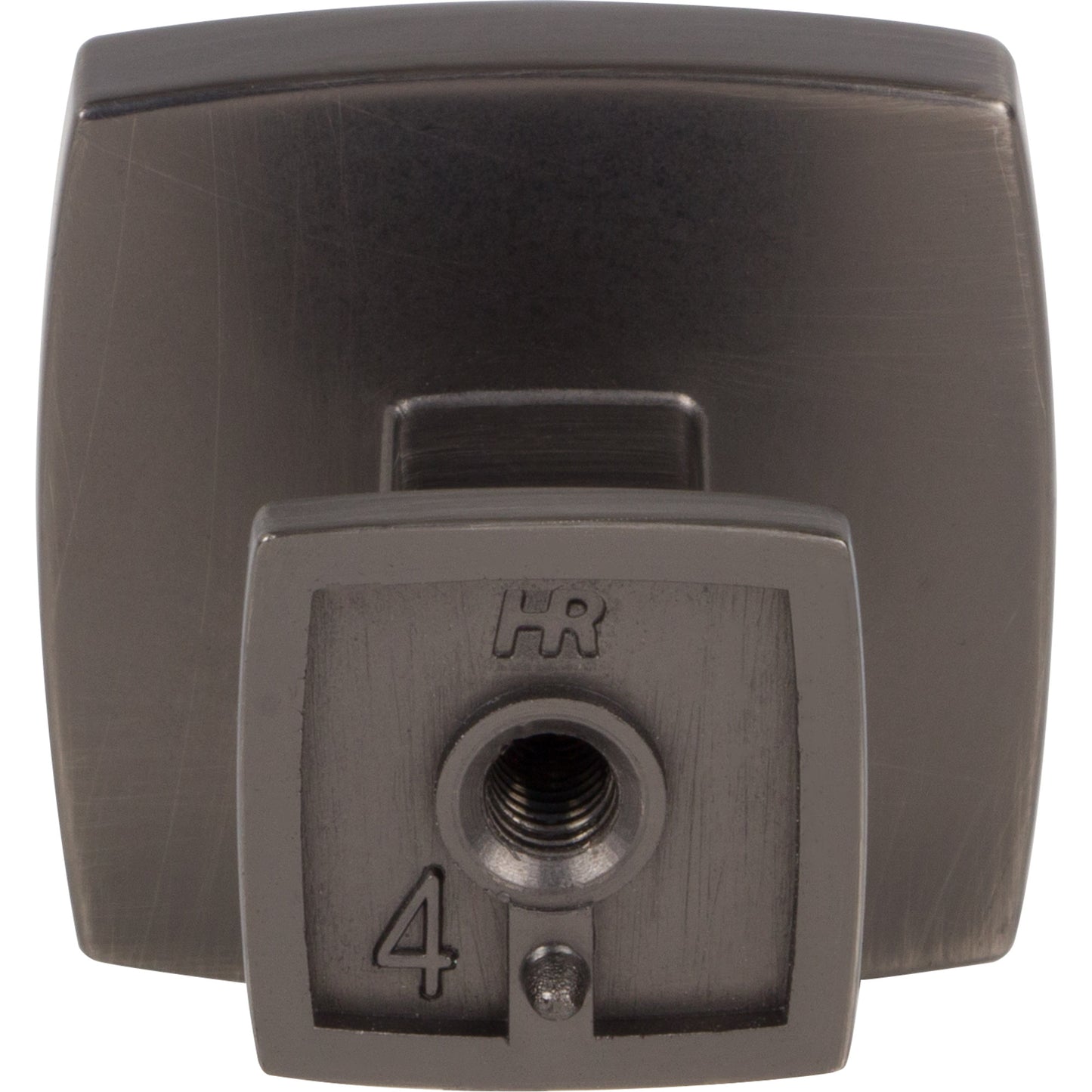 JEFFREY ALEXANDER 141BNBDL Renzo 1-1/4" Diameter Square Knob - Brushed Pewter