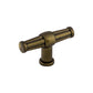 TOP KNOBS TK194GBZ Luxor 2 1/2" Length Bar Knob - German Bronze