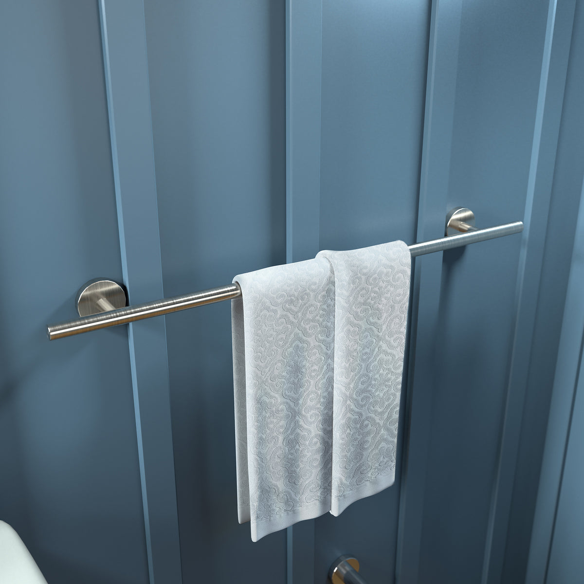 HANSGROHE 40516820 Logis Towel Bar, 24" - Brushed Nickel