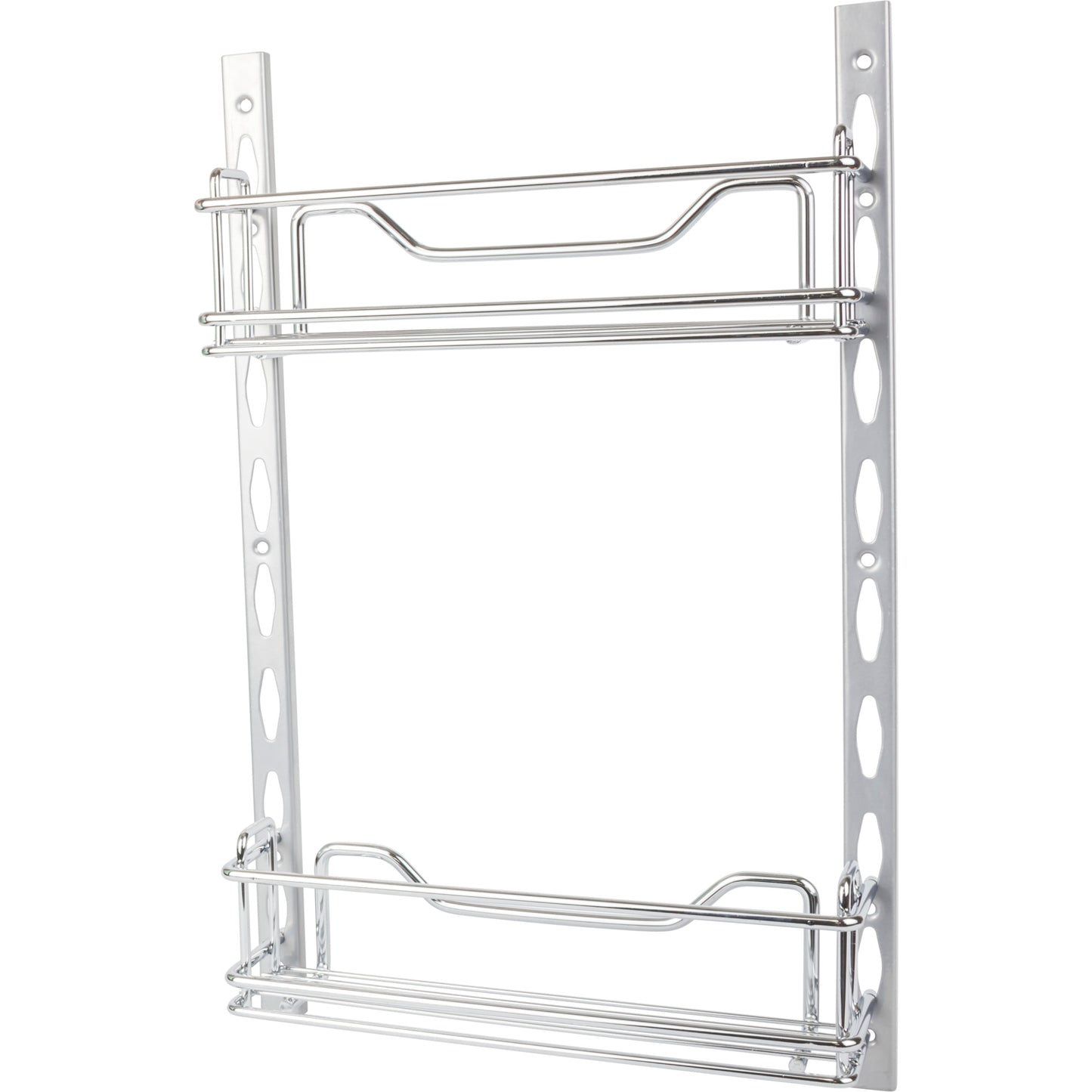 HARDWARE RESOURCES DMS3-PC-R 3" Wire Door Mounted Tray System - Chrome