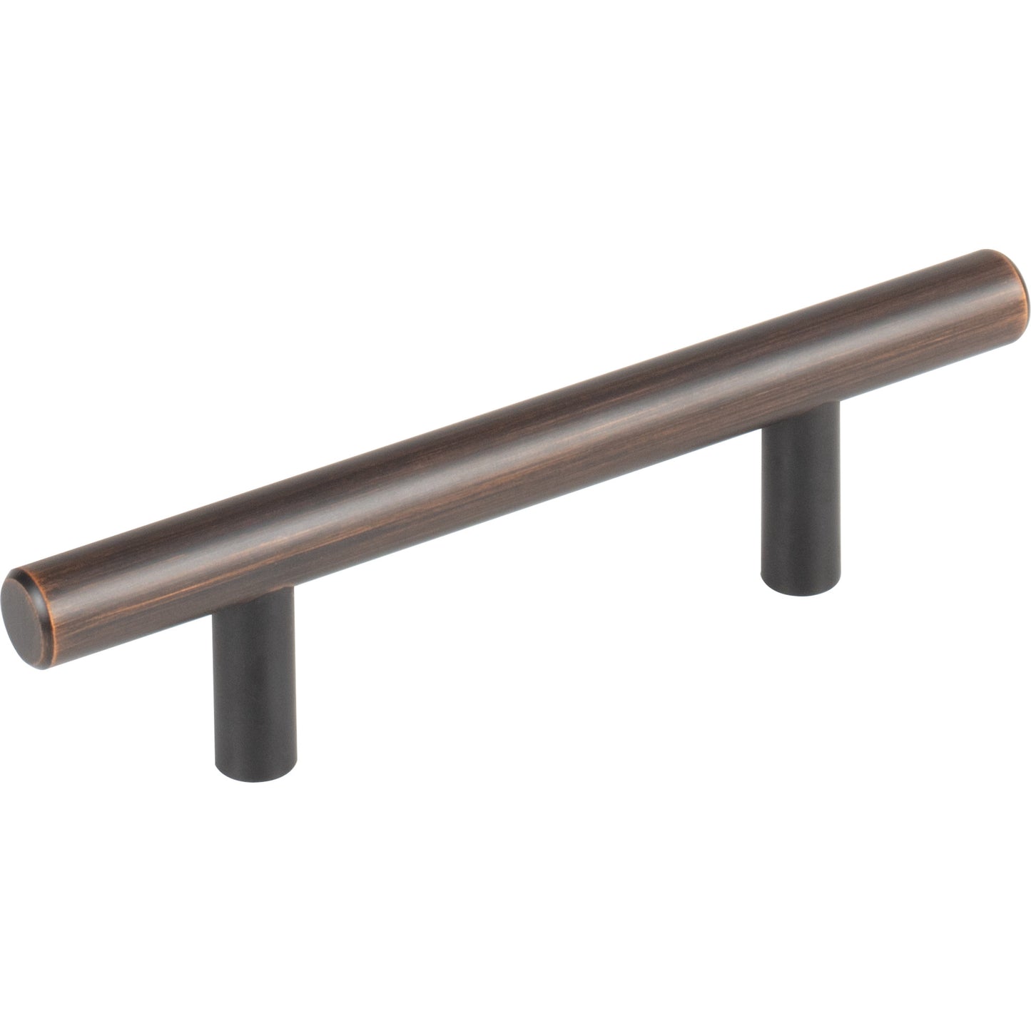 ELEMENTS 136DBB Naples 3" Center-to-Center Bar Pull - Dark Brushed Bronze