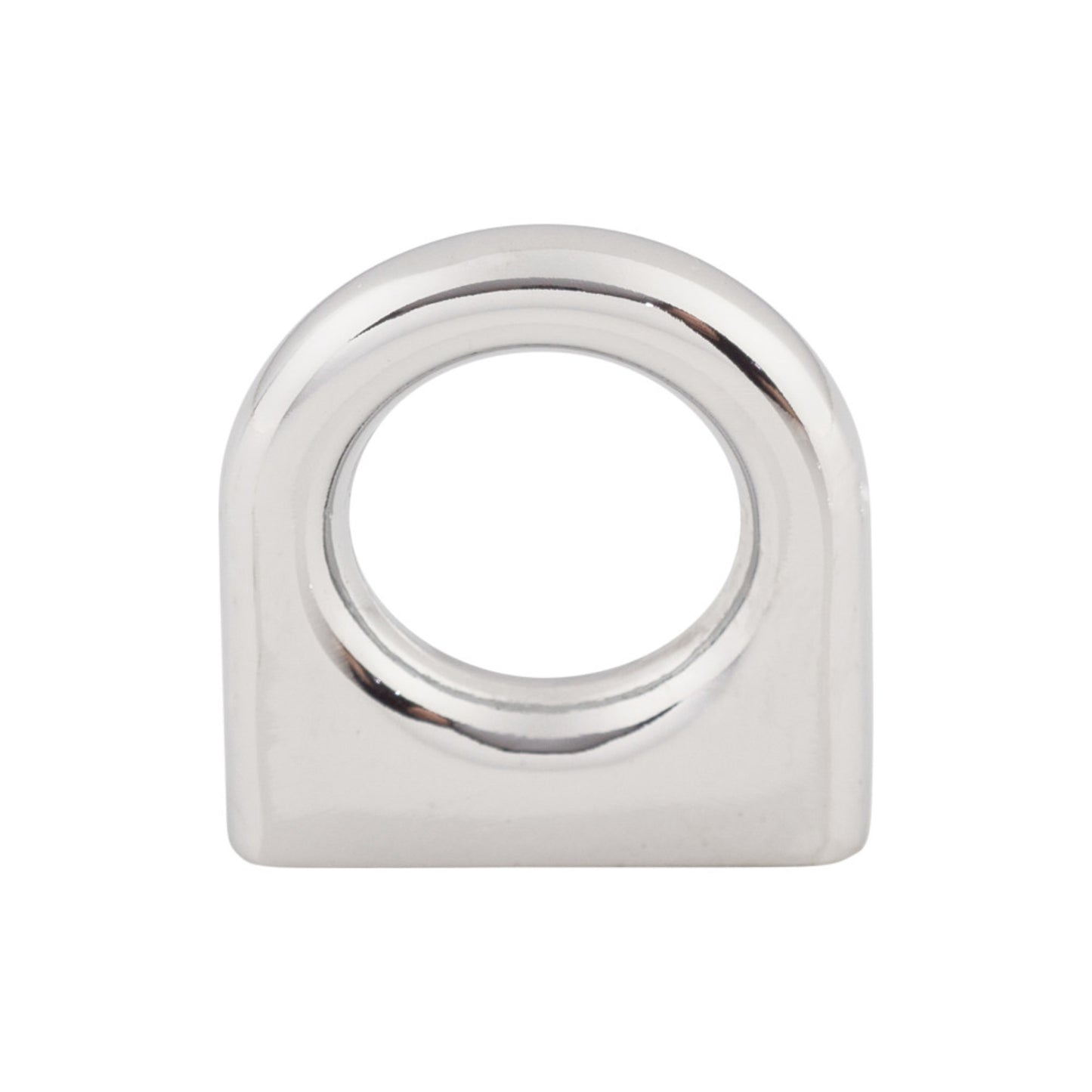 TOP KNOBS M559 Ring 5/8" Center to Center Round Knob - Polished Chrome