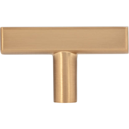 JEFFREY ALEXANDER 845T-SBZ Dominique 2" Length Bar Knob - Satin Bronze