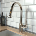 HANSGROHE 04286830 Talis S² Prep Kitchen Faucet, 2-Spray Pull-Down, 1.75 GPM - Polished Nickel