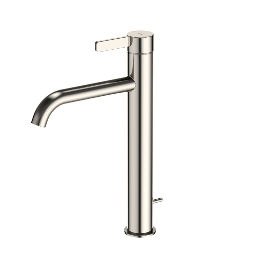 TOTO TLG11305U#PN Gf 1.2 Gpm Single Handle Vessel Bathroom Sink Faucet With Comfort Glide Technology - Polished Nickel