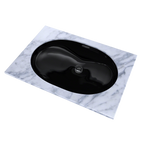 TOTO LT546#51 19-11/16" X 13-3/4" Oval Undermount Bathroom Sink - Ebony