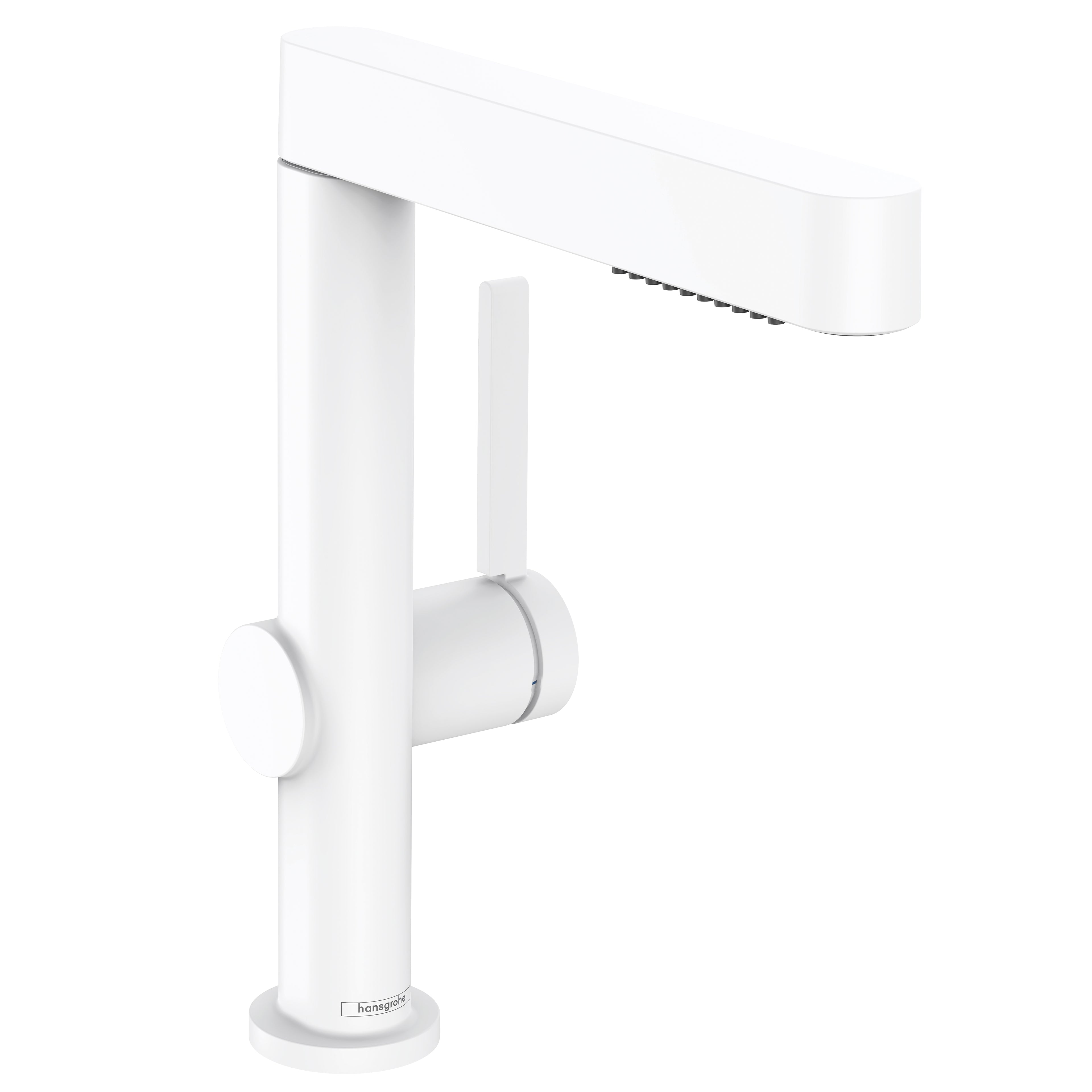 HANSGROHE 76063701 Finoris Single-Hole Faucet 230 with 2-Spray Pull-Out, 1.2 GPM - Matte White