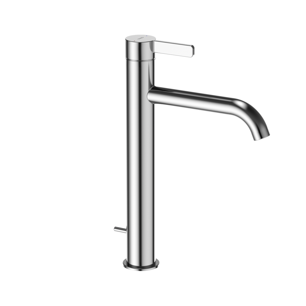TOTO TLG11305U#CP Gf 1.2 Gpm Single Handle Vessel Bathroom Sink Faucet With Comfort Glide Technology - Polished Chrome
