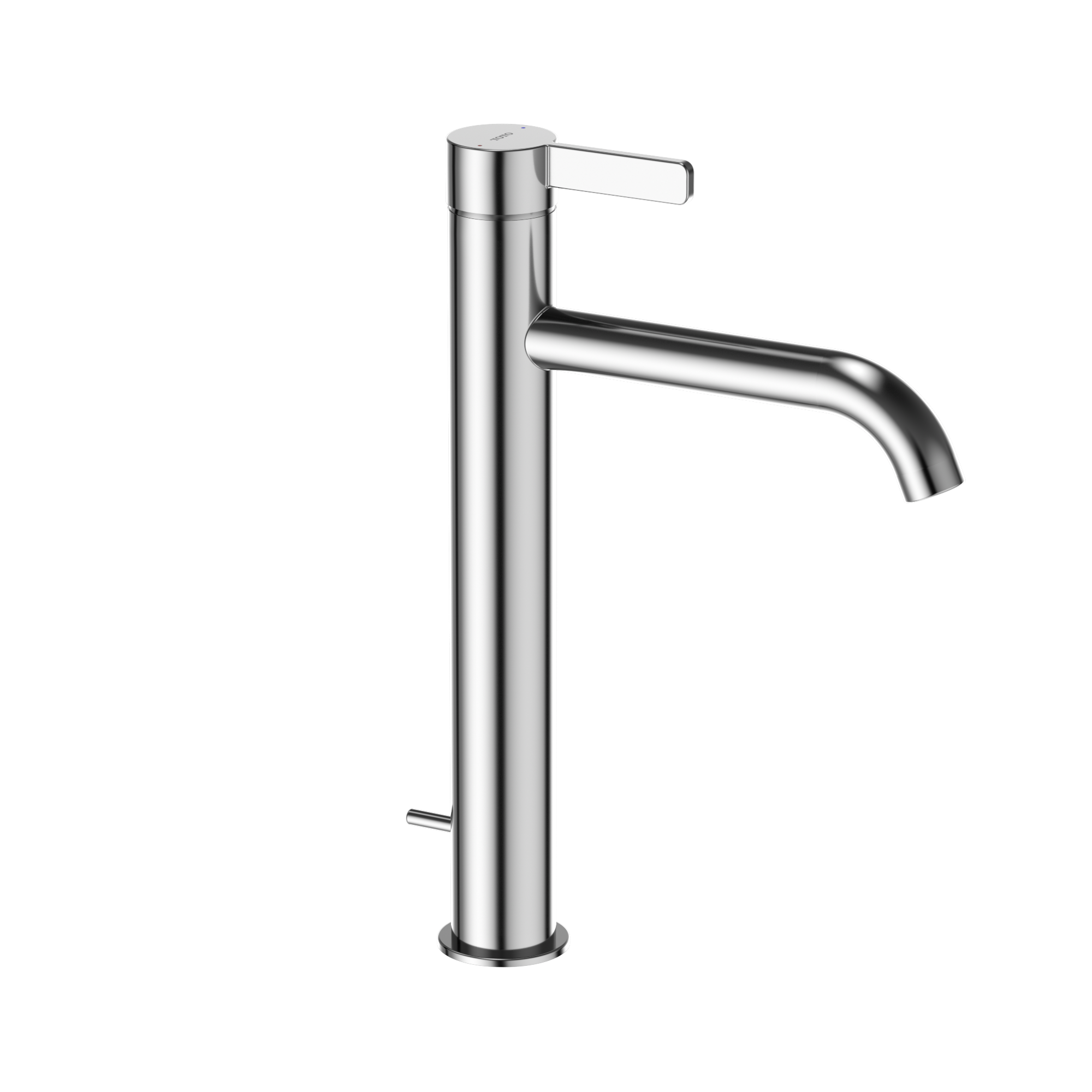 TOTO TLG11305U#CP Gf 1.2 Gpm Single Handle Vessel Bathroom Sink Faucet With Comfort Glide Technology - Polished Chrome