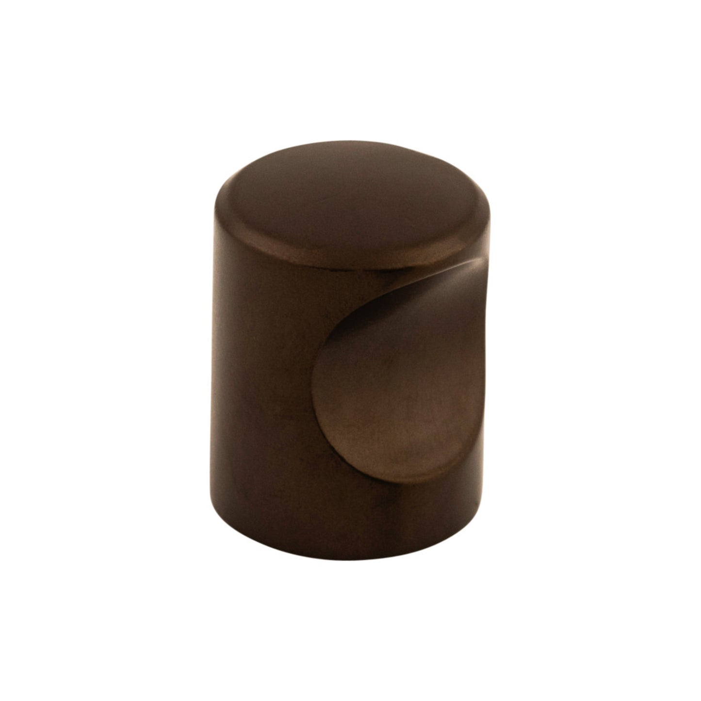 TOP KNOBS M1601 Indent 3/4" Diameter Round Knob - Oil Rubbed Bronze