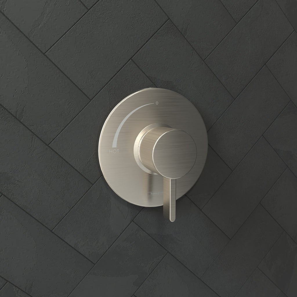 HANSGROHE 15739821 Ecostat S Pressure Balance Trim - Brushed Nickel