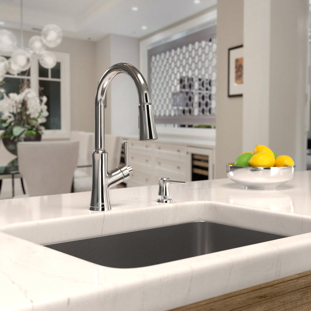 HANSGROHE 04793000 Joleena HighArc Kitchen Faucet, 2-Spray Pull-Down, 1.75 GPM - Chrome