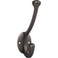 TOP KNOBS TK1064AG Bergen 5 9/16" Wall Hooks - Ash Gray