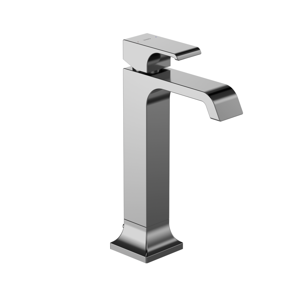 TOTO TLG08305U#CP Gc 1.2 Gpm Single Handle Vessel Bathroom Sink Faucet With Comfort Glide Technology - Polished Chrome
