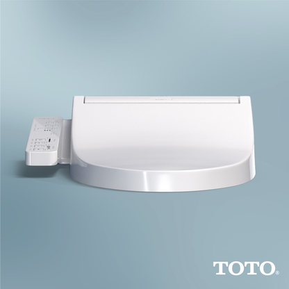 TOTO SW3024#01 Washlet Kc2 Electronic Bidet Toilet Seat With Heated Seat And Softclose Lid - Cotton White