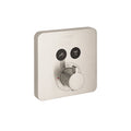 AXOR 36707821 ShowerSelect Thermostatic Trim SoftCube for 2 Functions - Brushed Nickel