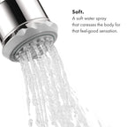 HANSGROHE 28496821 Clubmaster Showerhead 3-Jet, 2.5 GPM - Brushed Nickel