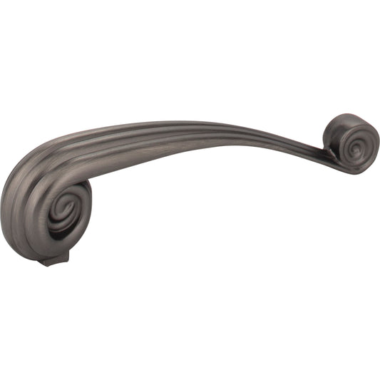 JEFFREY ALEXANDER 415-96V-BNBDL Lille 96 mm Center-to-Center Bar Pull , Brushed Pewter