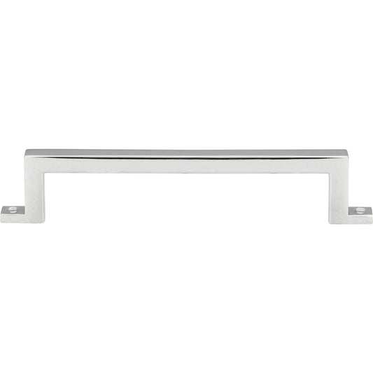 ATLAS 386-CH Campaign 5 1/16" Center to Center Bar Pull - Polished Chrome