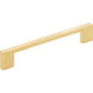 JEFFREY ALEXANDER 635-128BG Sutton 128 mm Center-to-Center Bar Pull - Brushed Gold