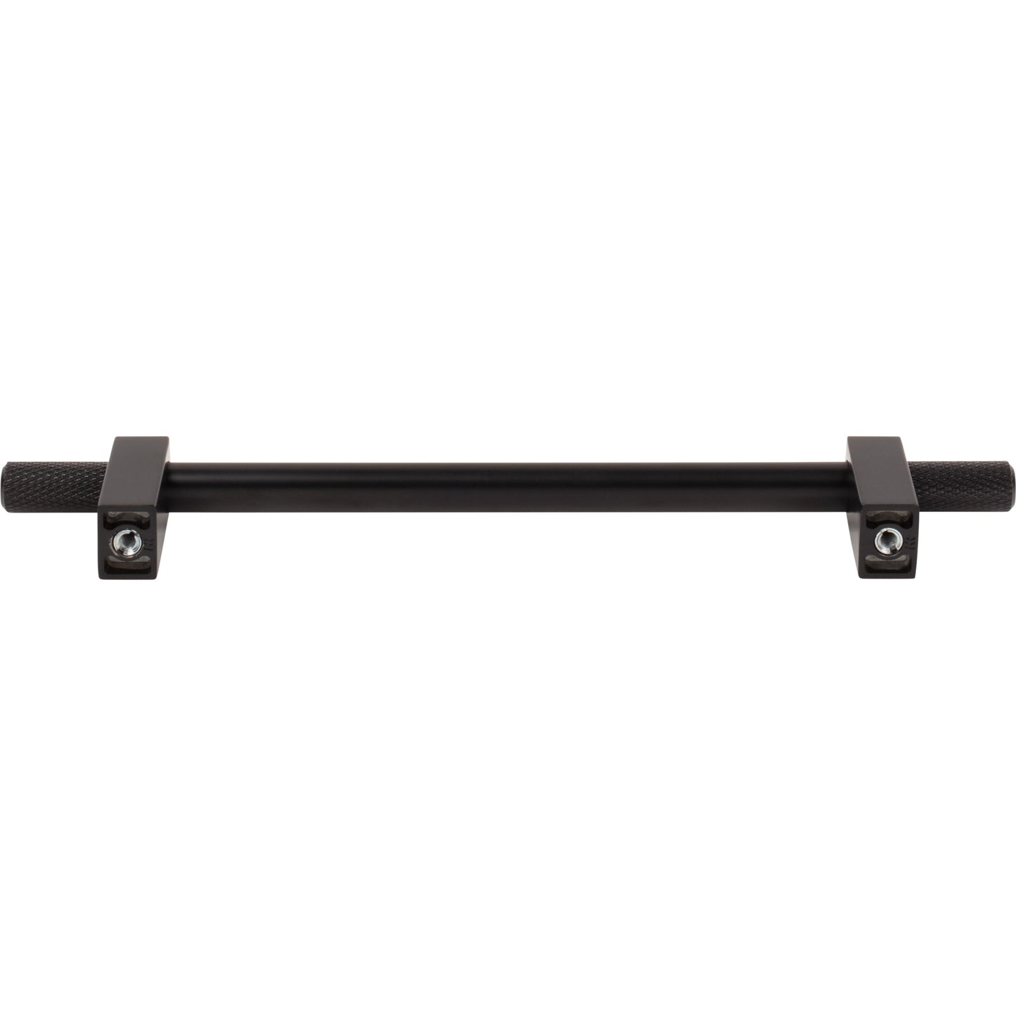 JEFFREY ALEXANDER 698-160MB Larkin Knurled Ends 160 mm Center-to-Center Bar Pull - Matte Black