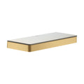 AXOR 42838250 Universal SoftSquare Shelf 12" - Brushed Gold Optic
