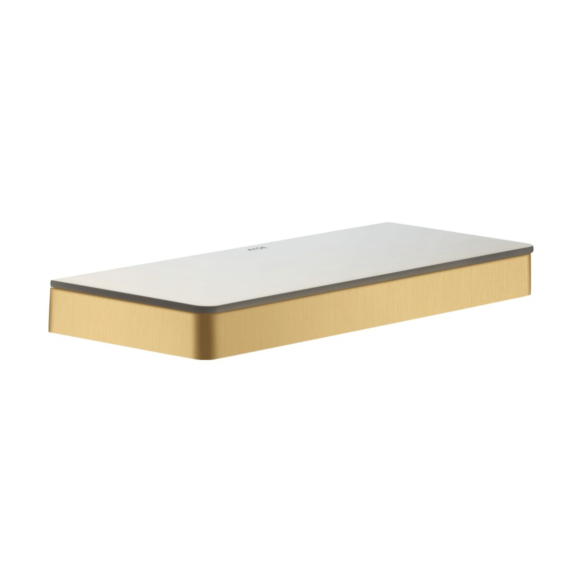 AXOR 42838250 Universal SoftSquare Shelf 12" - Brushed Gold Optic