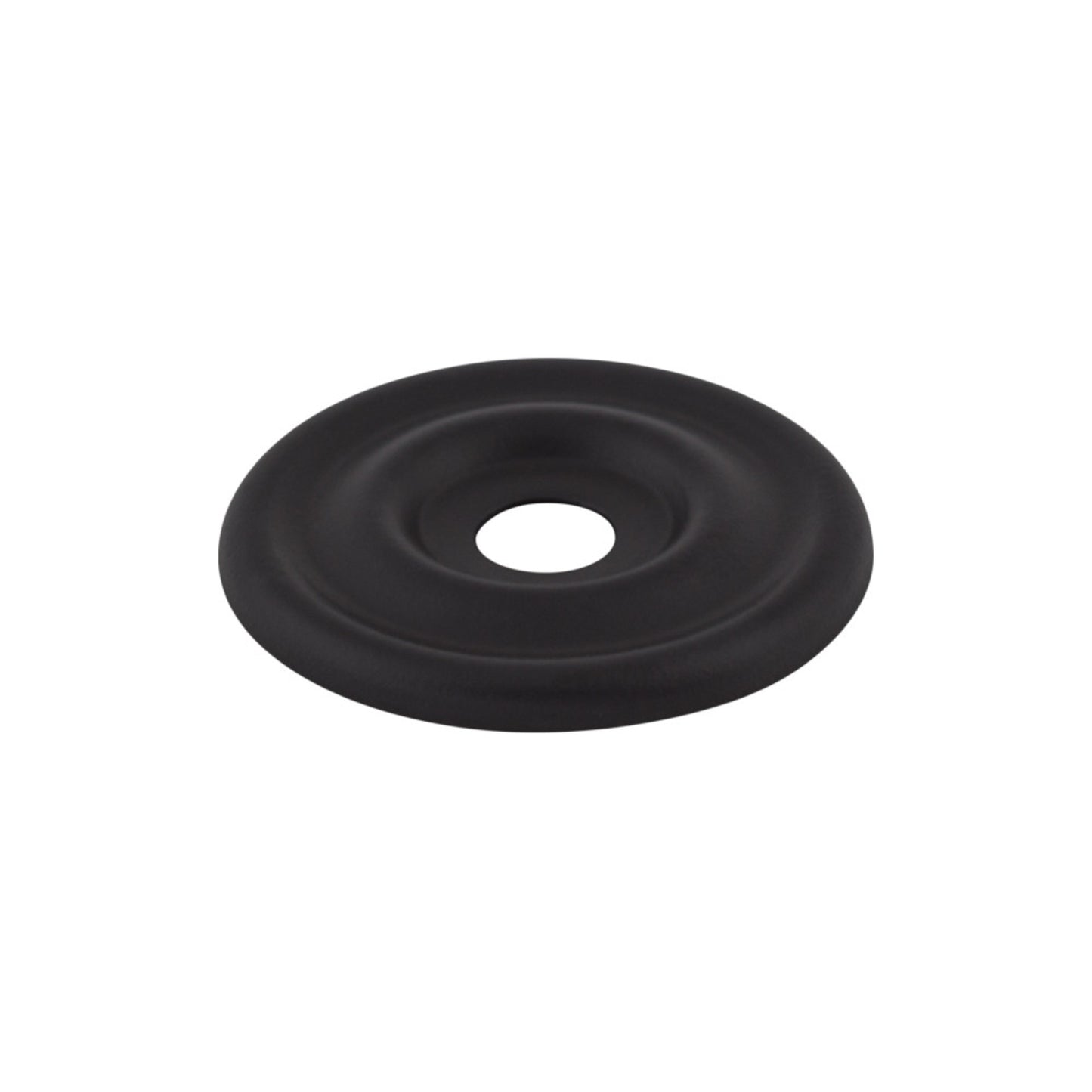 TOP KNOBS TK890BLK Brixton Knob Backplate - Flat Black