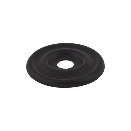 TOP KNOBS TK890BLK Brixton Knob Backplate - Flat Black