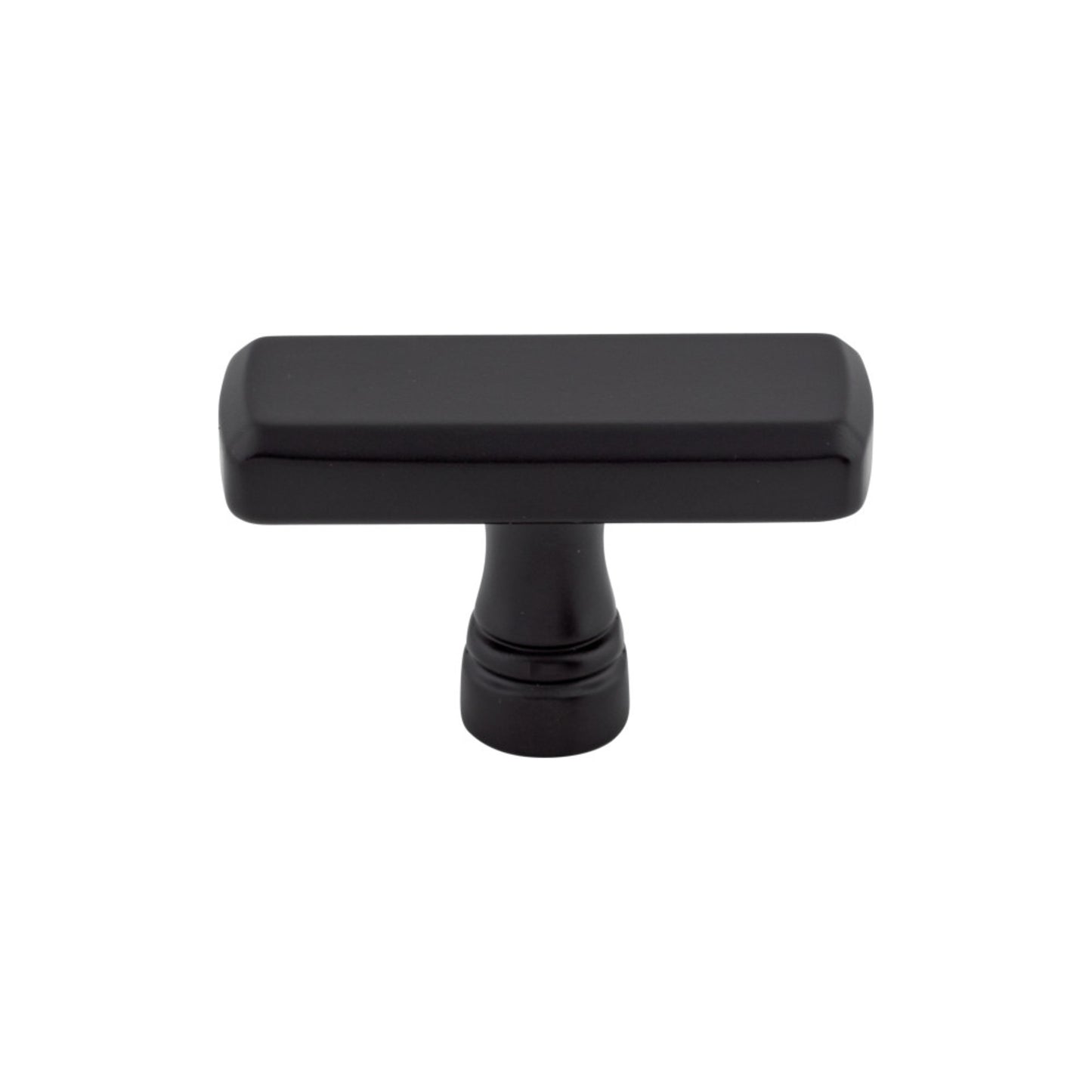 TOP KNOBS TK851BLK Kingsbridge 1 7/8" Length Rectangle Knob - Flat Black