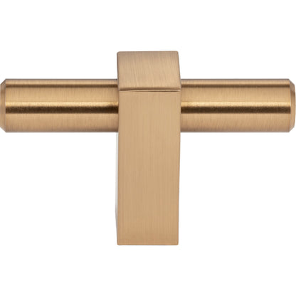 JEFFREY ALEXANDER 478T-SBZ Larkin 1 2-3/8" Length Bar Knob - Satin Bronze