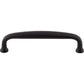 TOP KNOBS M1682 Charlotte 4" Center to Center Bar Pull - Flat Black