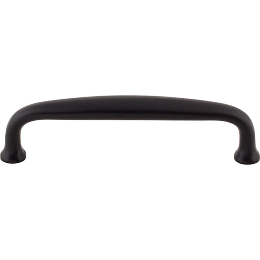 TOP KNOBS M1682 Charlotte 4" Center to Center Bar Pull - Flat Black