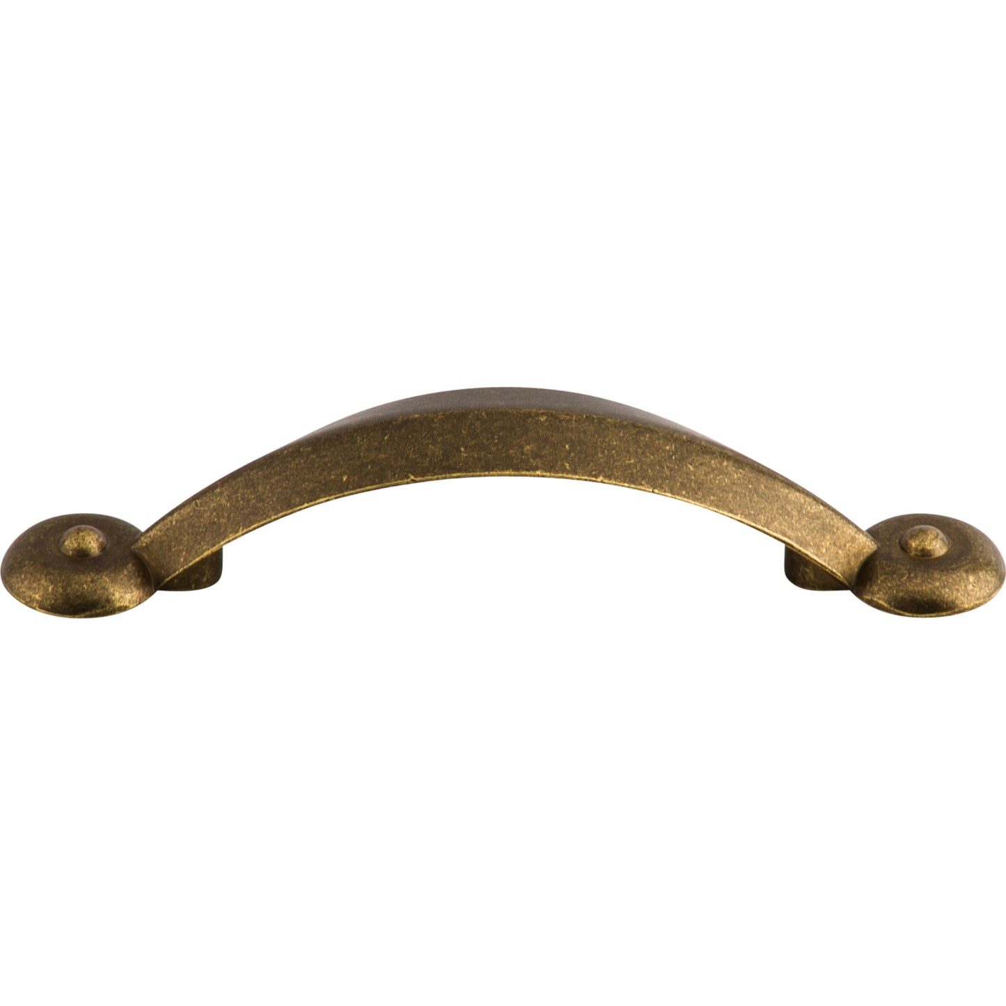 TOP KNOBS M1731 Angle 3" Center to Center Bar Pull - German Bronze