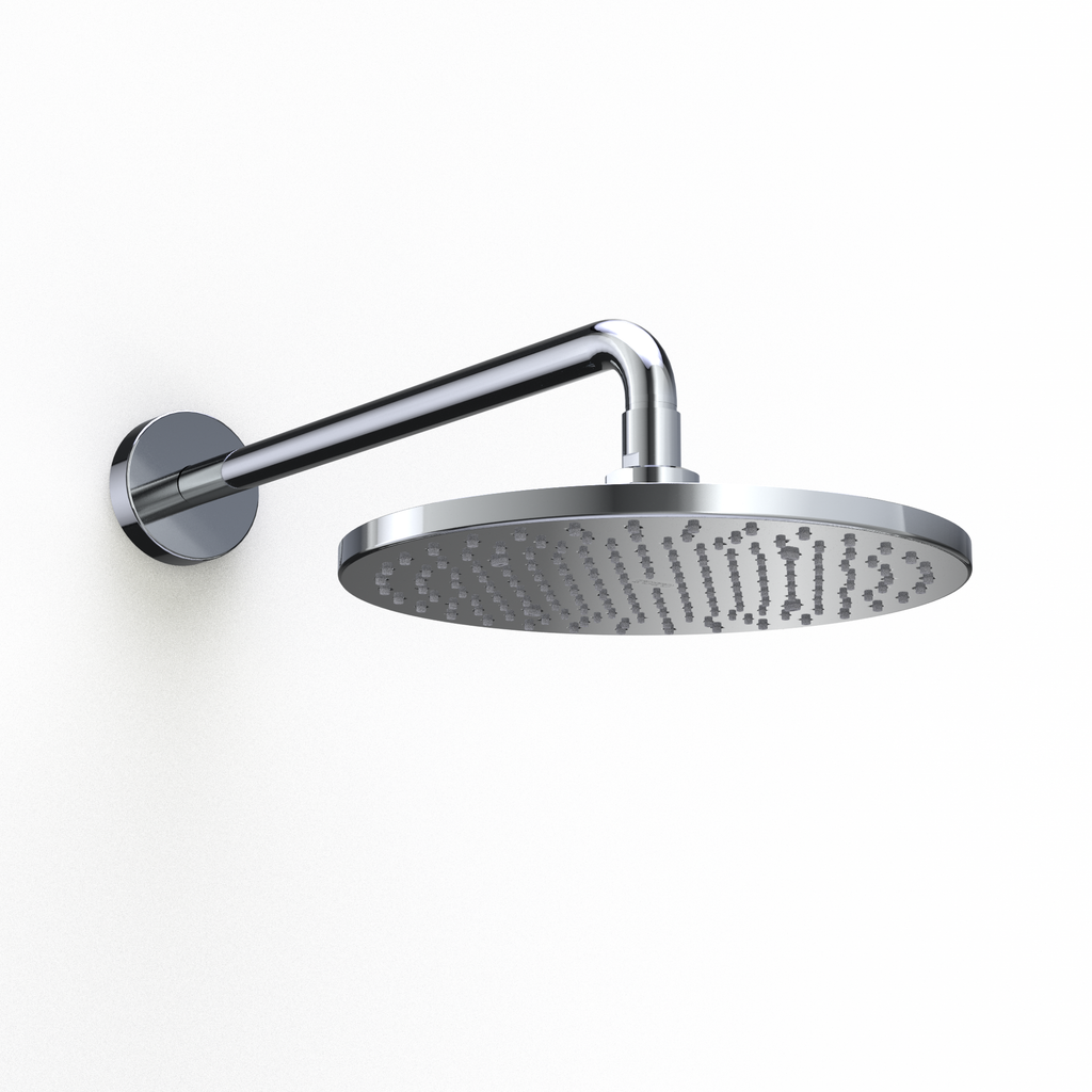 TOTO TBW07002U1#CP G Series 2.5 Gpm Single Spray 10 Inch Round Showerhead With Comfort Wave Technology - Polished Chrome