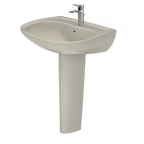 TOTO LPT242G#03 Prominence Oval Basin Pedestal Bathroom Sink With Cefiontect For Single Hole Faucets - Bone