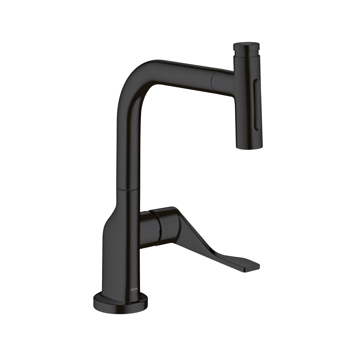 AXOR 39863671 Citterio Kitchen Faucet Select 2-Spray Pull-Out, 1.75 GPM - Matte Black