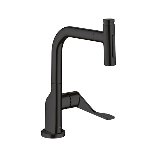AXOR 39863671 Citterio Kitchen Faucet Select 2-Spray Pull-Out, 1.75 GPM - Matte Black