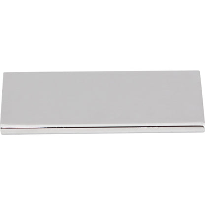 ELEMENTS A500-4PC Edgefield 76 mm Center-to-Center Finger Pull - Polished Chrome