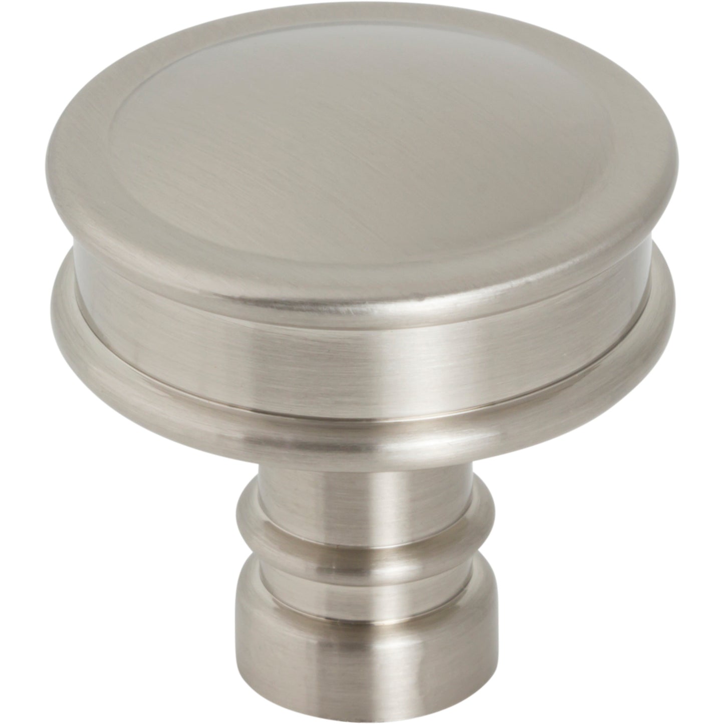 TOP KNOBS TK3140BSN Cranford 1 1/4" Diameter Round Knob - Brushed Satin Nickel