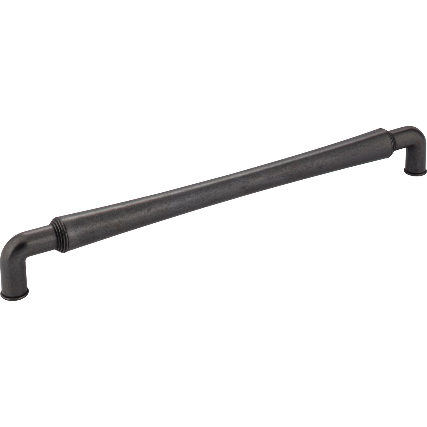 JEFFREY ALEXANDER 537-12DACM Bremen 2 12" Center-to-Center Appliance Pull - Gun Metal