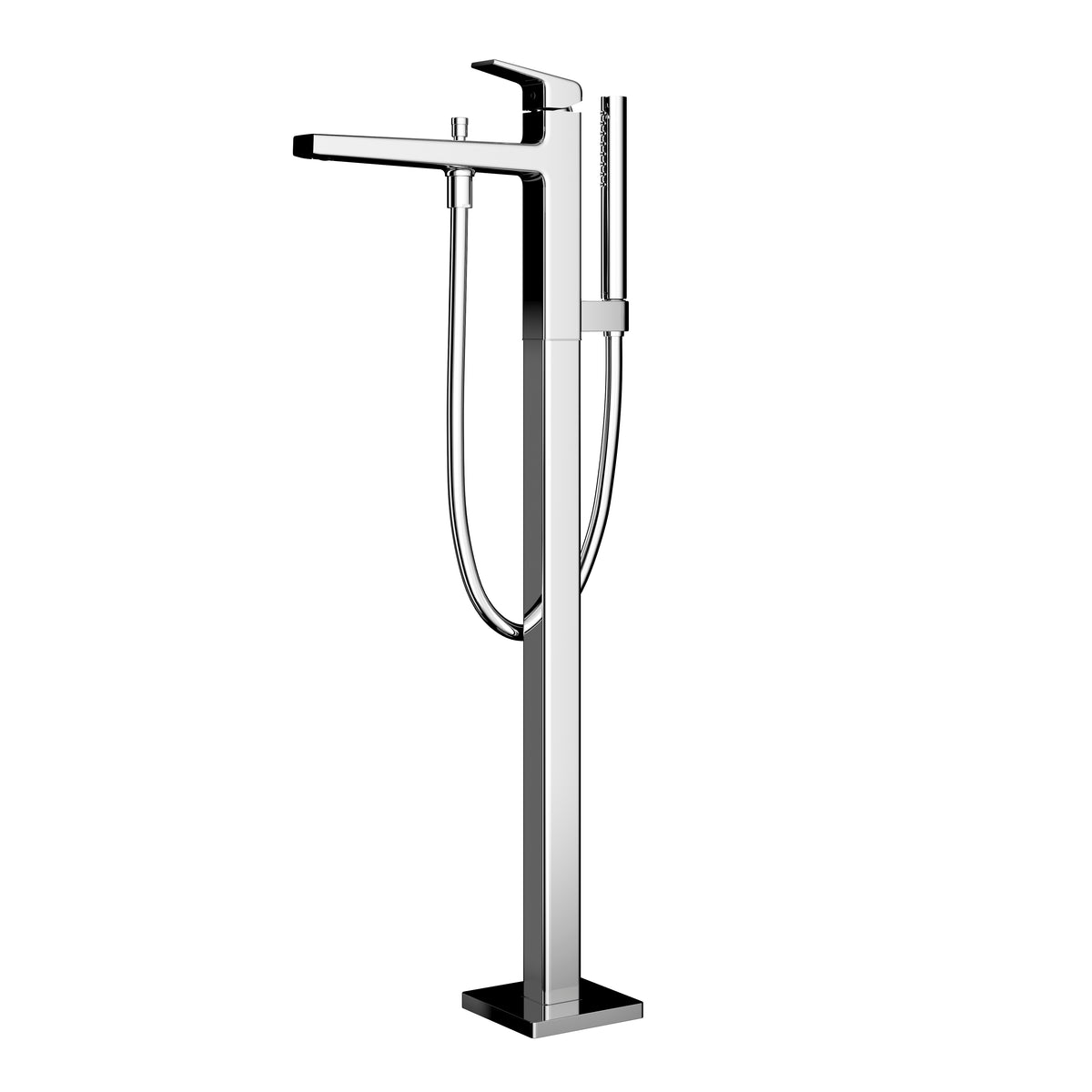 TOTO TBG10306U#CP Gb Freestanding Bathroom Tub Filler With Comfort Glide And Comfort Wave - Polished Chrome