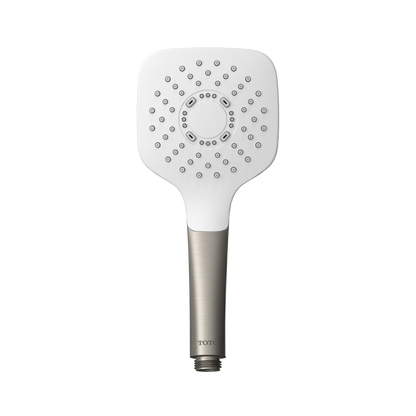 TOTO TBW02010U4#BN G Series 1.75 Gpm Single Spray 4 Inch Square Handshower With Comfort Wave Technology - Brushed Nickel