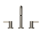 TOTO TLG11201UA#PN GF Series 1.2 GPM Two Lever Handle Widespread Bathroom Sink Faucet , Polished Nickel