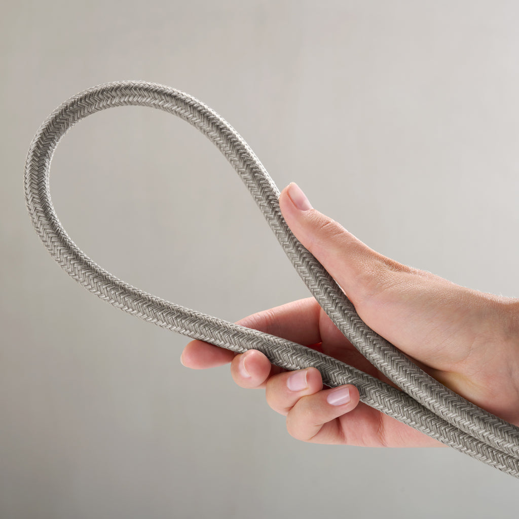 HANSGROHE 28230820 DesignFlex Textile Handshower Hose, 80" - Brushed Nickel