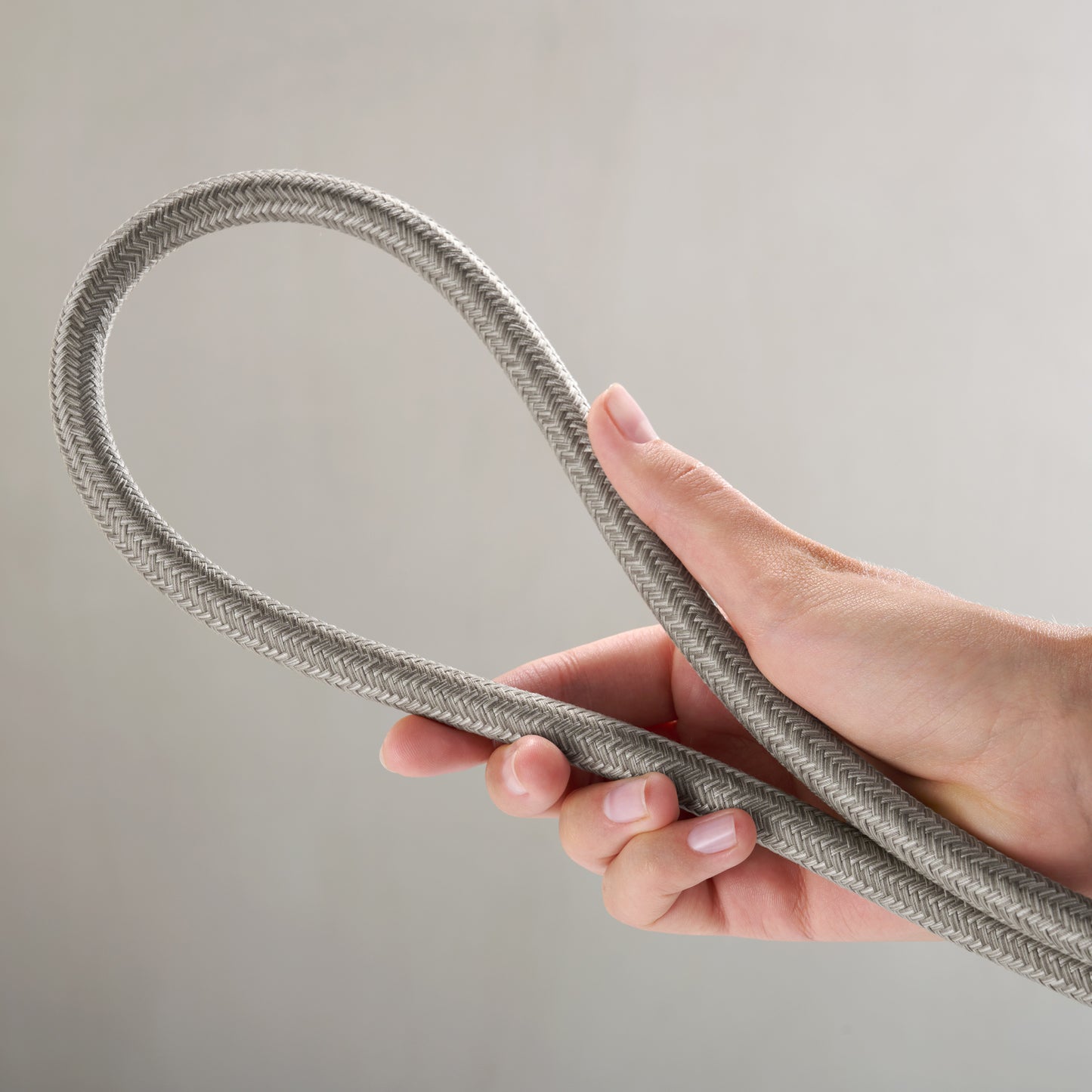 HANSGROHE 28230820 DesignFlex Textile Handshower Hose, 80" - Brushed Nickel