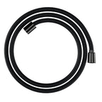 HANSGROHE 28260340 DesignFlex Textile Handshower Hose, 63" - Brushed Black Chrome